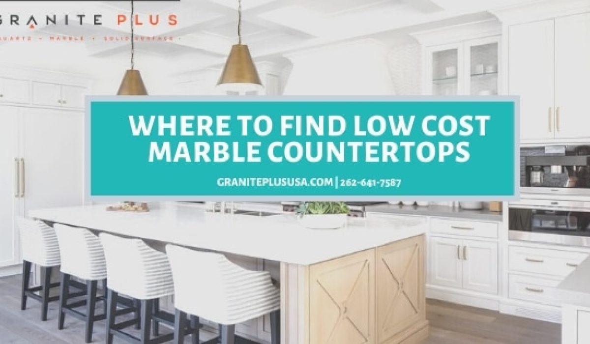 low cost marble countertops