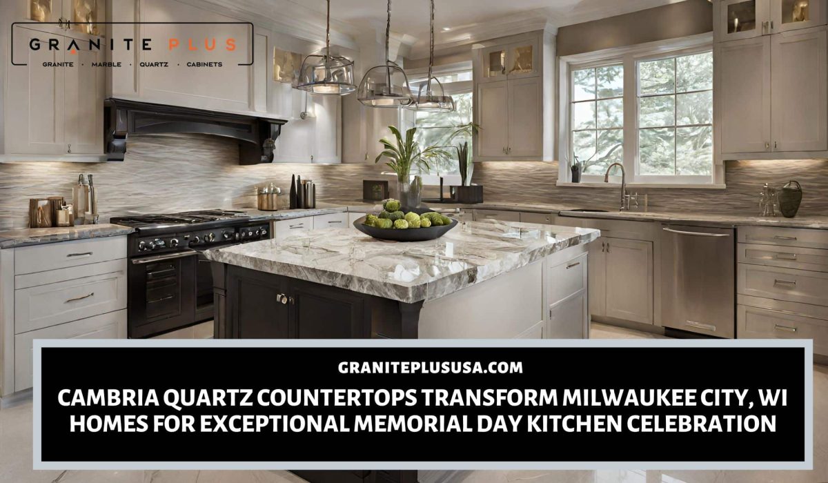 Cambria quartz countertops in Milwaukee